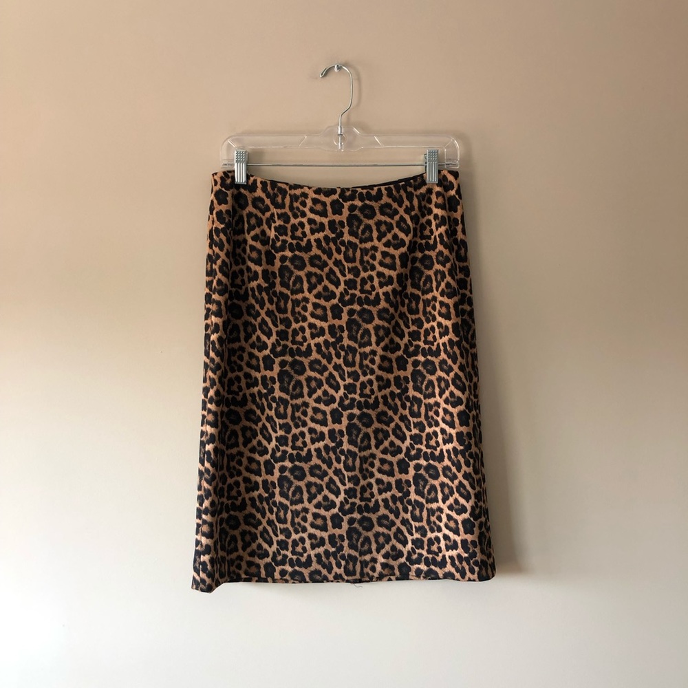 MICHAEL Michael Kors leopard print skirt